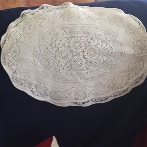 Laura Ashley Lace Placemats (4)
